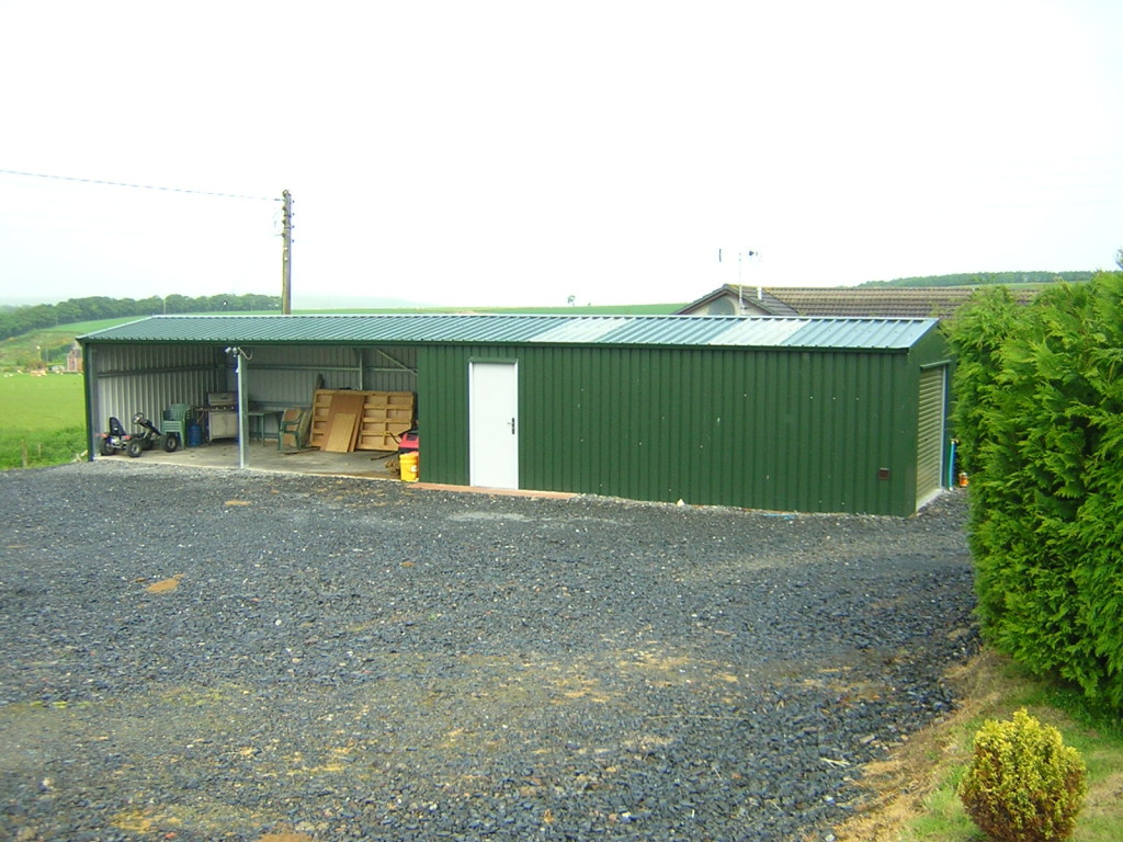 Steel Rural Workshop Open Store